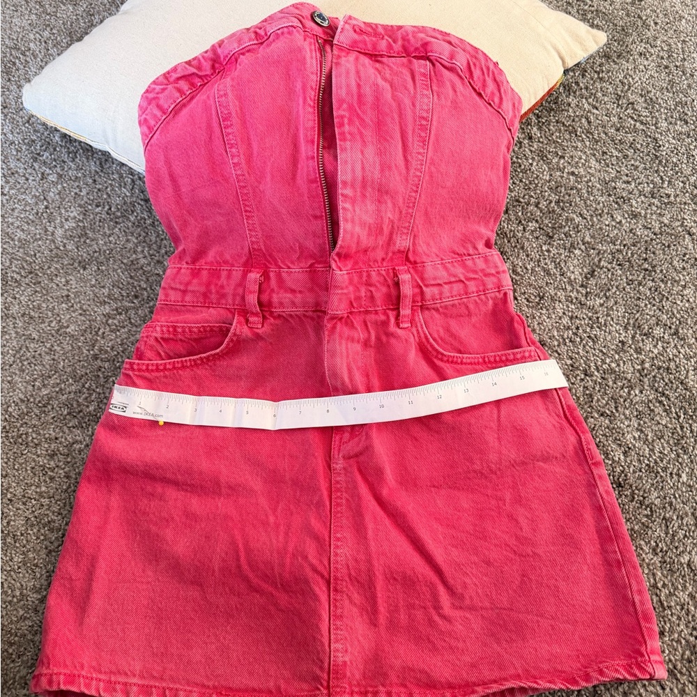 Zara Vibrant Pink Casual Kids Dress